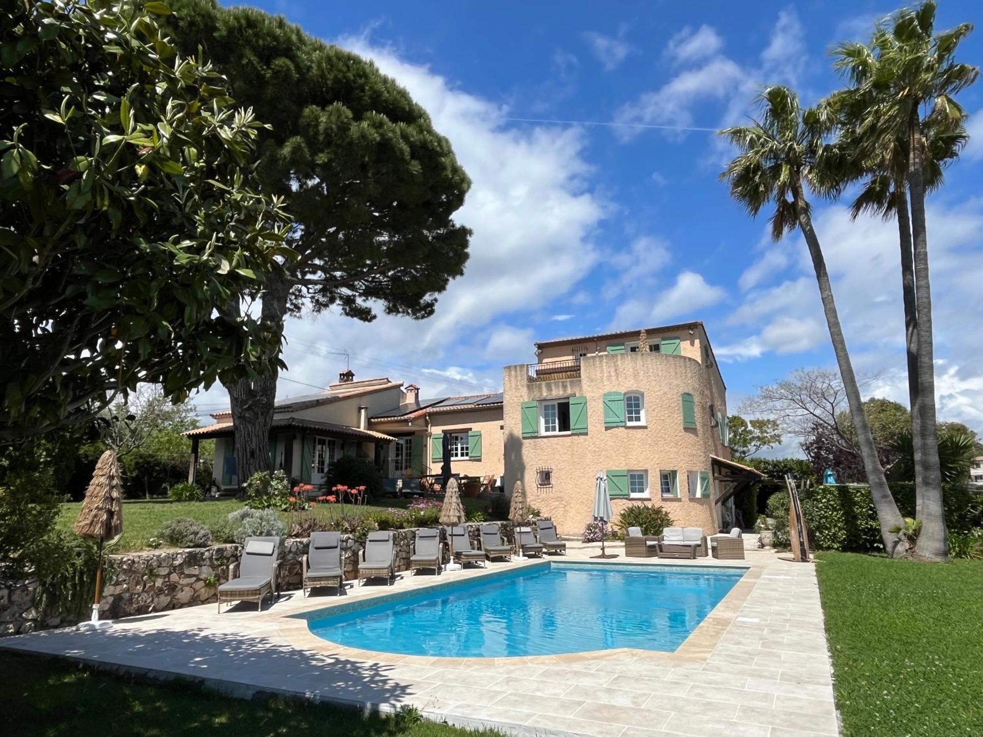 Villa Antoline Cagnes-sur-Mer Extérieur photo